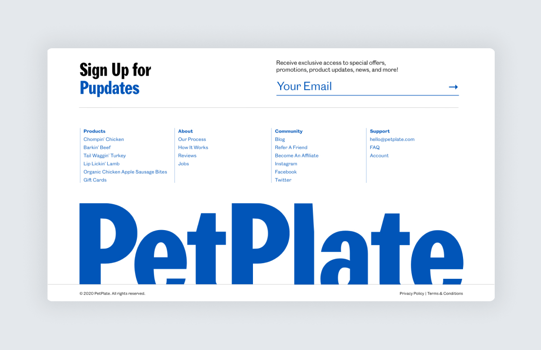 Shaping Design – Website footers are (literally) bigger than ever. Here’s why