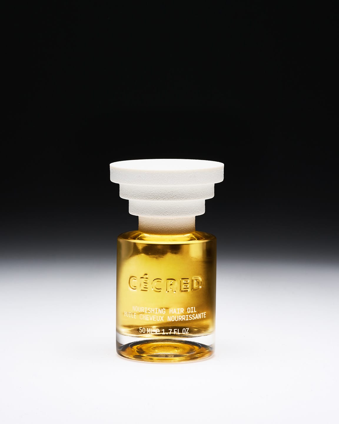 Cecred nourishing hair oil luxury packaging of 50 ml